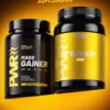 Гейнер для быстрого набора массы 1 кг mass gainer — банан — фото 2