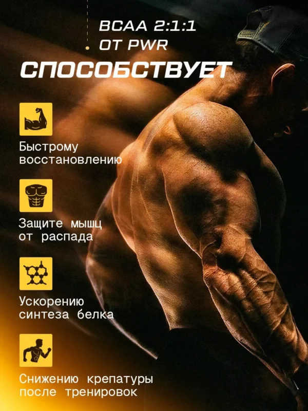 BCAA порошок 2-1-1 500гр — ананас — фото 3