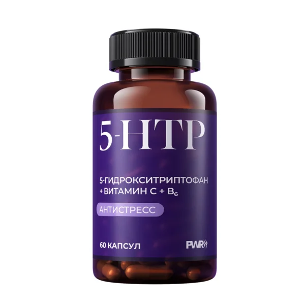 Relax 5-HTP с витаминами C и B6, 60 капсул Relax 5-HTP с витаминами C и B6, 60 капсул — упаковка